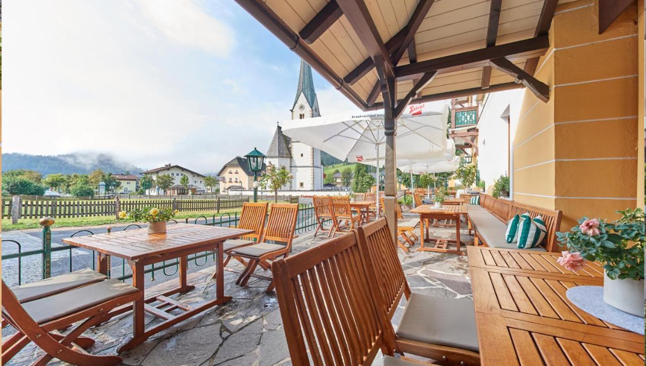 Gasthof Post St. Martin Am Tgb. Занкт-Мартін-ам-Тенненґебірґе Екстер'єр фото
